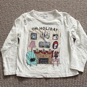 Crewcuts White 'On Holiday' Graphic Tee